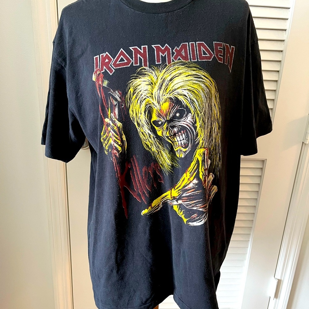 Iron Maiden Somewhere Back In Time Tour T-shirt